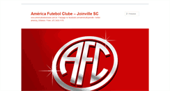 Desktop Screenshot of americajoinville.com.br